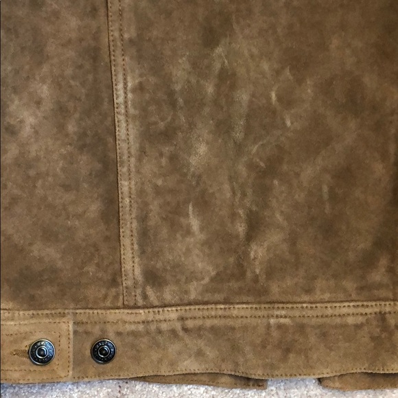 LIKE NEW RALPH LAUREN BROWN CROPPED JACKET - Picture 13 of 13